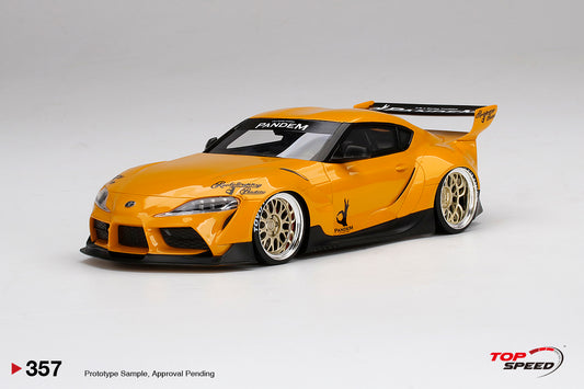 Topspeed 1:18 Pandem Toyota GR Supra V1.0 Yellow