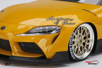 Topspeed 1:18 Pandem Toyota GR Supra V1.0 Yellow