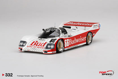 Topspeed 1:18 Porsche 962 #86 Bayside Disposal Racing 1987 Sebring 12 Hours Winner