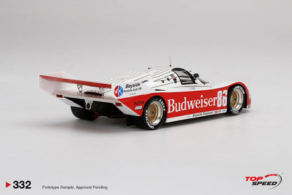 Topspeed 1:18 Porsche 962 #86 Bayside Disposal Racing 1987 Sebring 12 Hours Winner