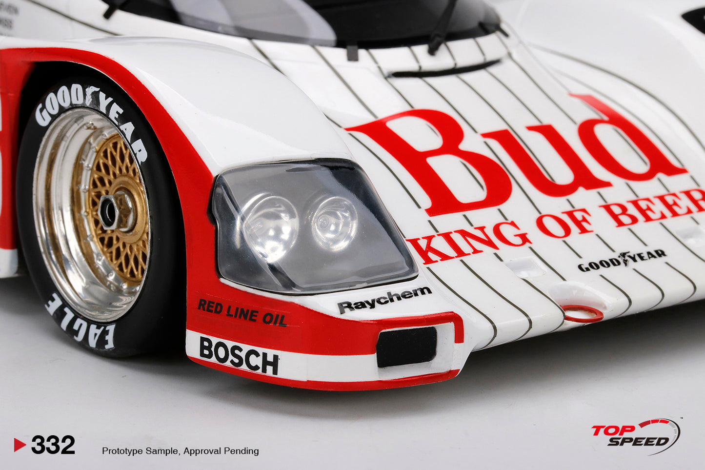 Topspeed 1:18 Porsche 962 #86 Bayside Disposal Racing 1987 Sebring 12 Hours Winner