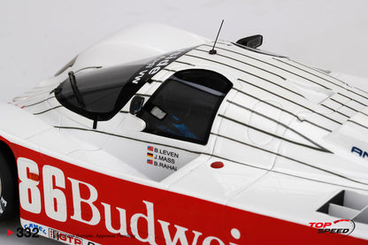 Topspeed 1:18 Porsche 962 #86 Bayside Disposal Racing 1987 Sebring 12 Hours Winner