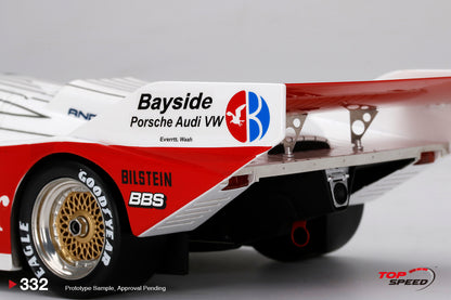 Topspeed 1:18 Porsche 962 #86 Bayside Disposal Racing 1987 Sebring 12 Hours Winner