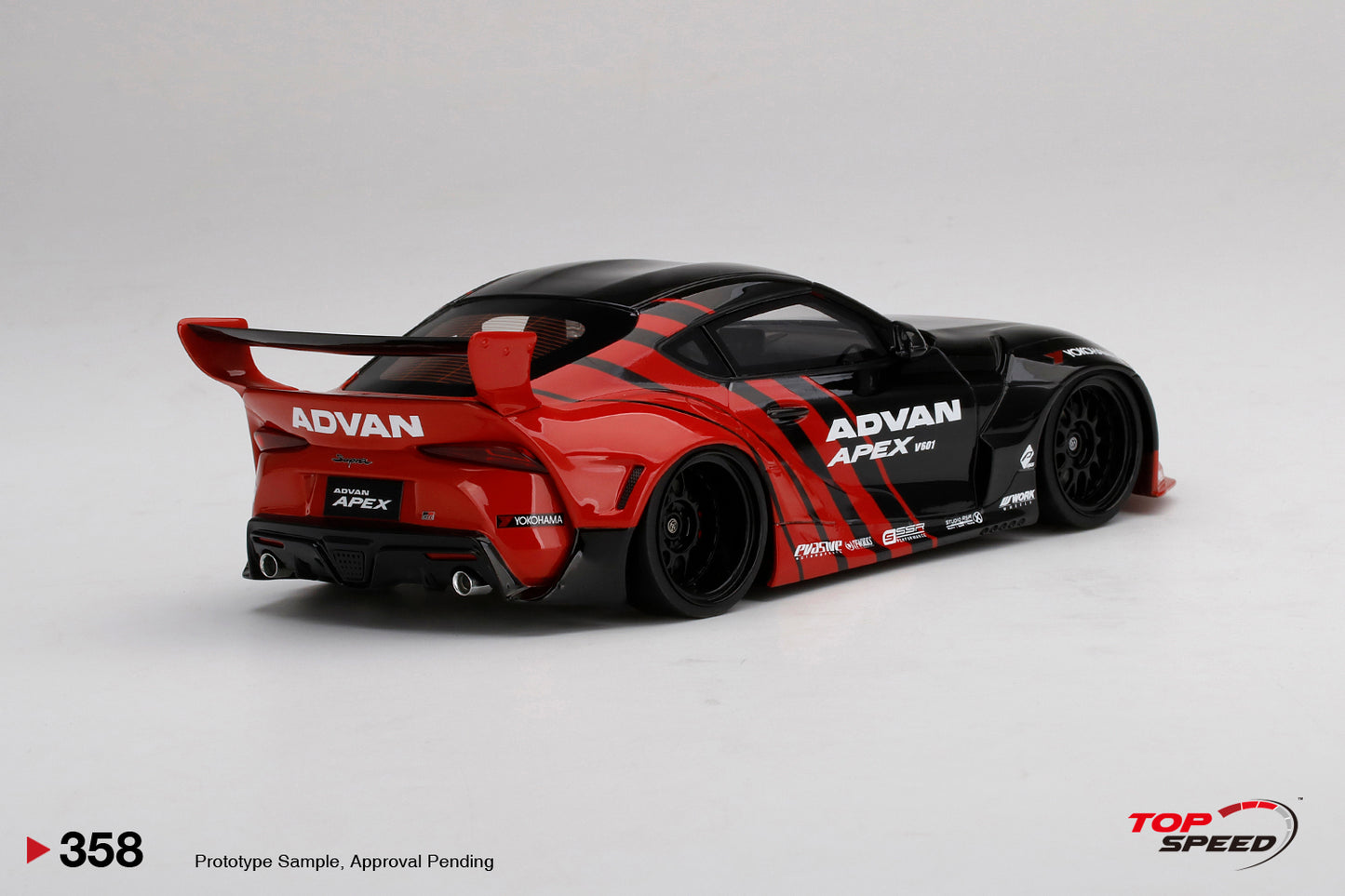 Topspeed 1:18 Pandem Toyota GR Supra V1.0   Advan SEMA 2019