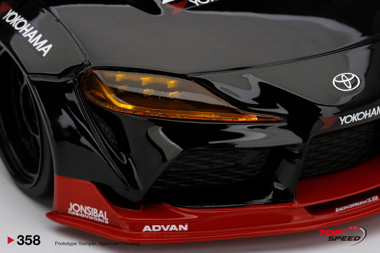 Topspeed 1:18 Pandem Toyota GR Supra V1.0   Advan SEMA 2019