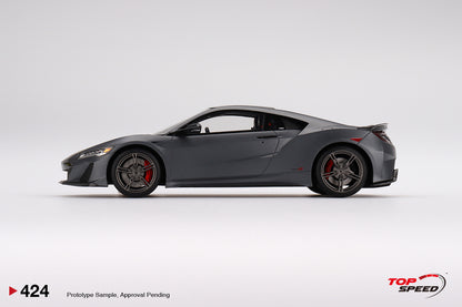 Topspeed 1:18 Acura NSX Type S 2022 Gotham Gray Matte LHD