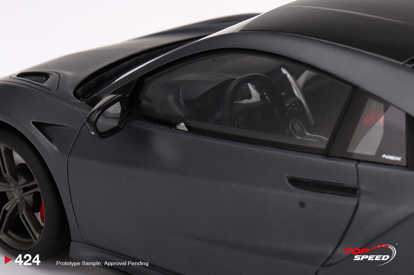 Topspeed 1:18 Acura NSX Type S 2022 Gotham Gray Matte LHD