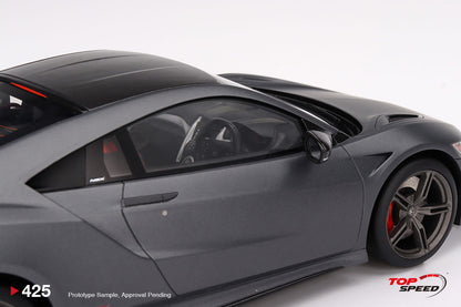 Topspeed 1:18 Honda NSX Type S 2022 Gotham Gray Matte RHD