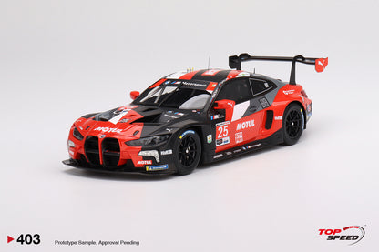 Topspeed 1:18 BMW M4 GT3 #25 BMW Team RLL 2022 IMSA Daytona 24 Hrs