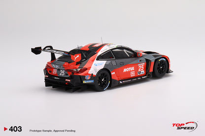 Topspeed 1:18 BMW M4 GT3 #25 BMW Team RLL 2022 IMSA Daytona 24 Hrs