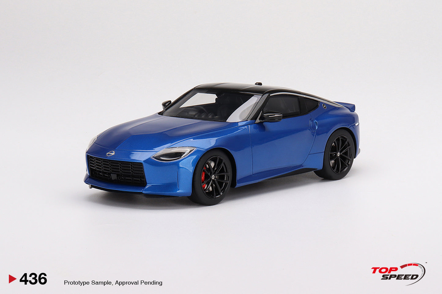 Topspeed 1:18 Nissan Fairlady Z Version ST 2023 Seiran Blue RHD