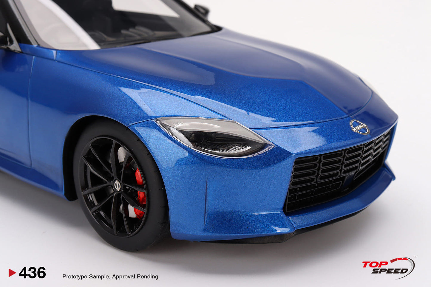 Topspeed 1:18 Nissan Fairlady Z Version ST 2023 Seiran Blue RHD