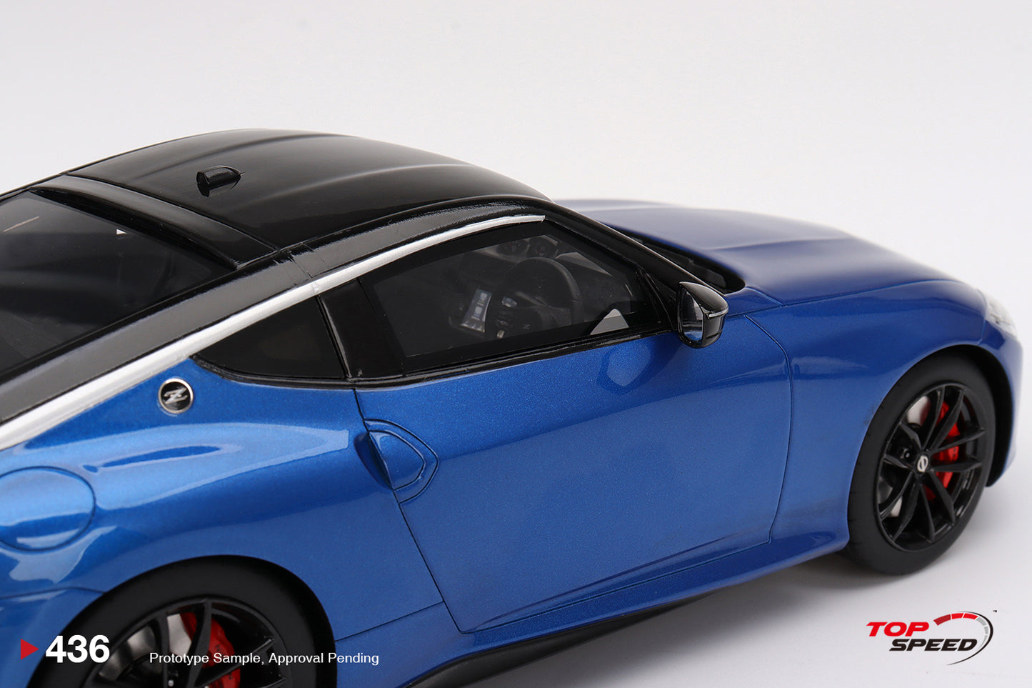 Topspeed 1:18 Nissan Fairlady Z Version ST 2023 Seiran Blue RHD