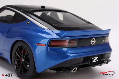 Topspeed 1:18 Nissan Z Performance 2023 Seiran Blue LHD