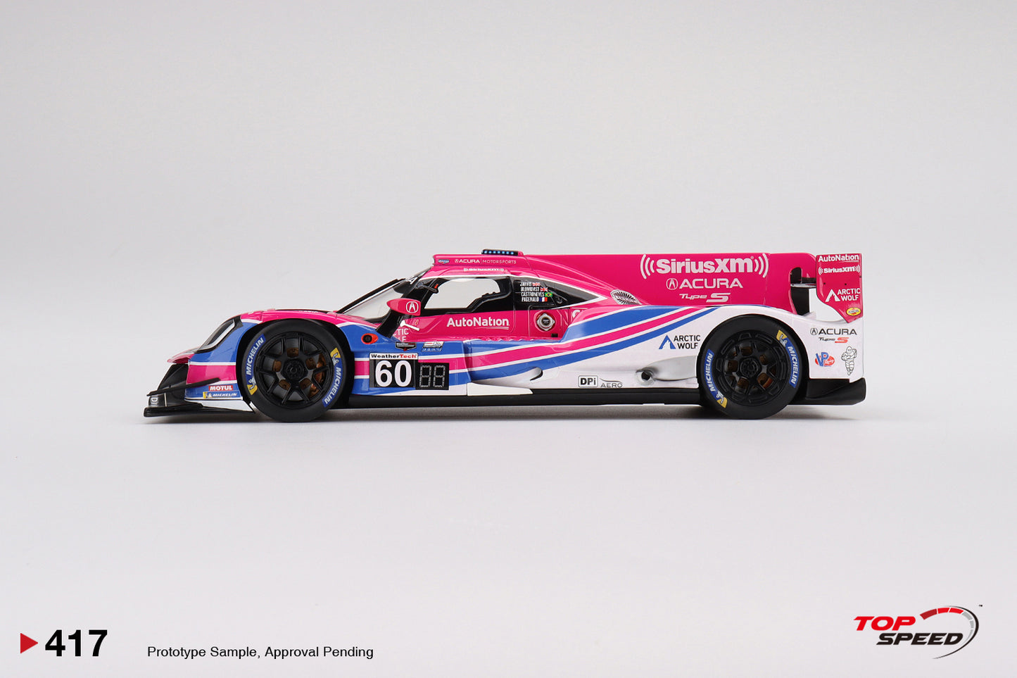 Topspeed 1:18 Acura ARX-05 DPi #60 Meyer Shank Racing IMSA Daytona 24 Hrs Winner