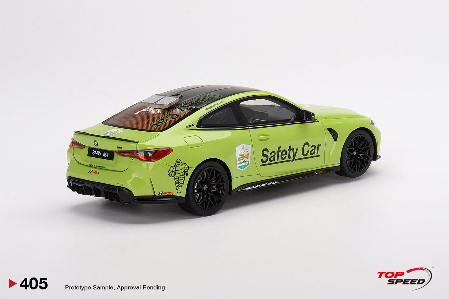 Topspeed 1:18 BMW M4 Safety Car 2022 Daytona 24 Hrs