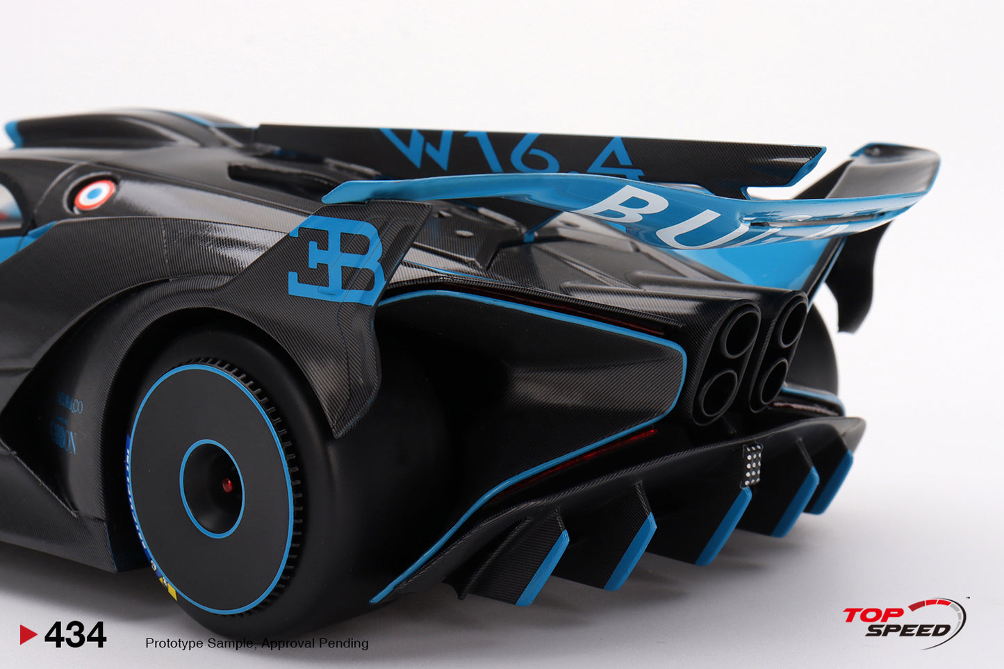 Topspeed  1:18 Bugatti Bolide Presentation