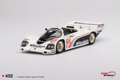 Topspeed  1:18 Porsche 962 #68 BFGoodrich 1986 IMSA Road America 500 Miles