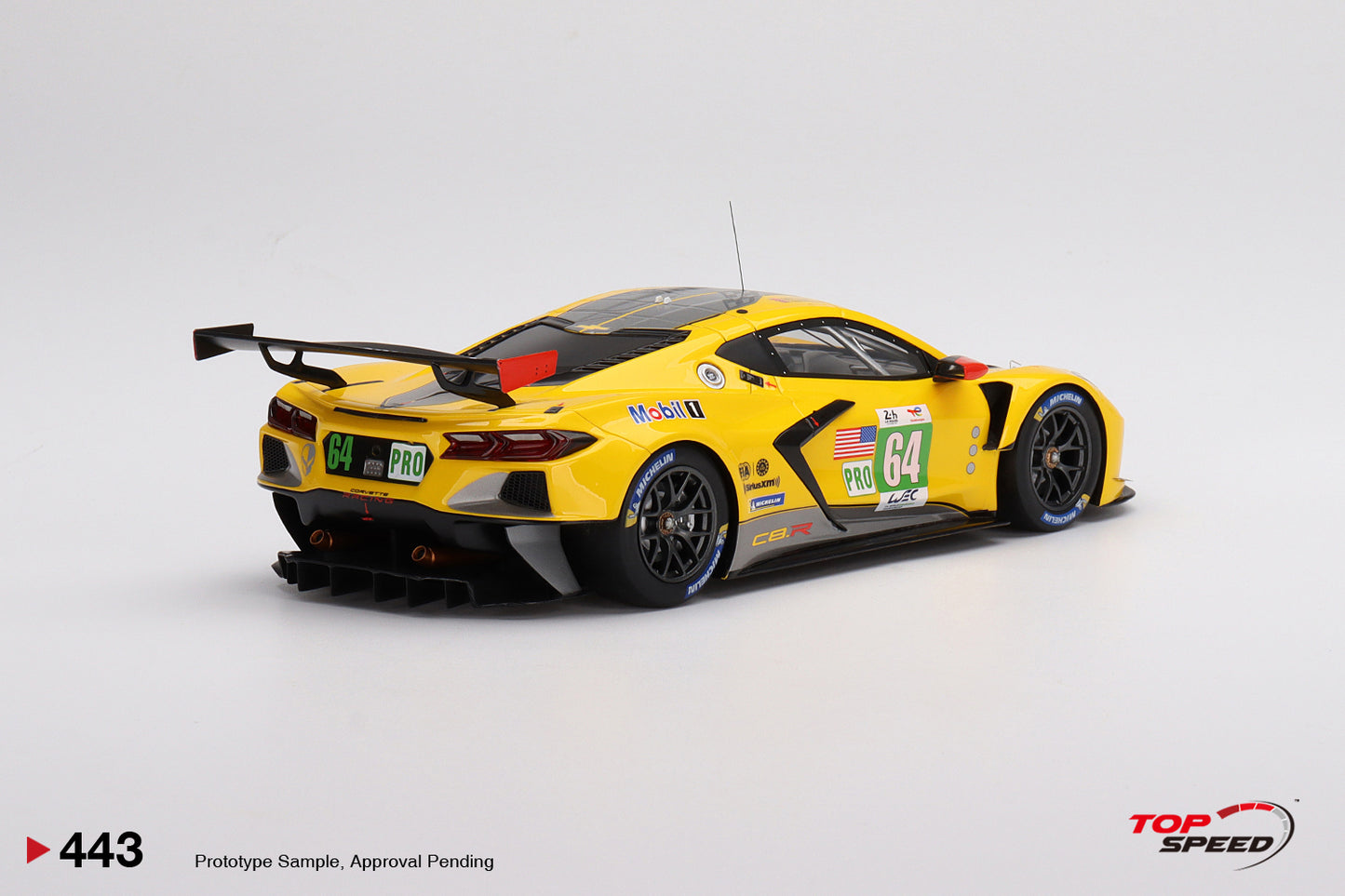 Topspeed 1:18 Chevrolet Corvette C8.R #64 Corvette Racing 2022 Le Mans 24 Hrs