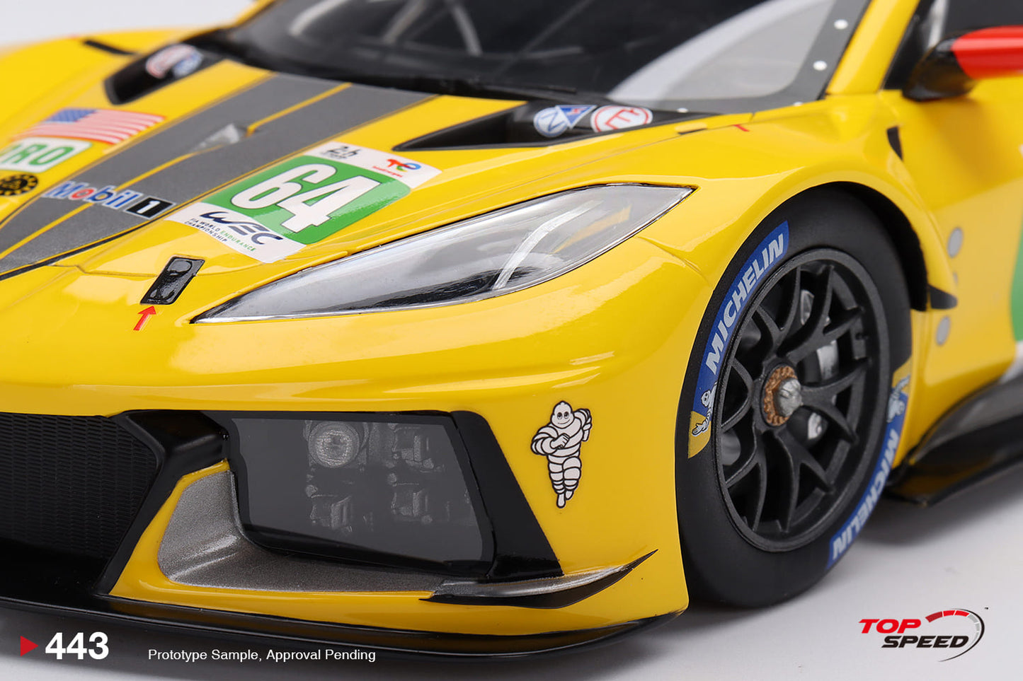 Topspeed 1:18 Chevrolet Corvette C8.R #64 Corvette Racing 2022 Le Mans 24 Hrs