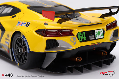 Topspeed 1:18 Chevrolet Corvette C8.R #64 Corvette Racing 2022 Le Mans 24 Hrs