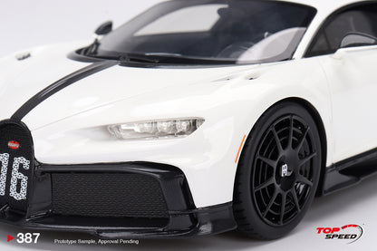 Topspeed  1:18 Bugatti Chiron Pur Sport White