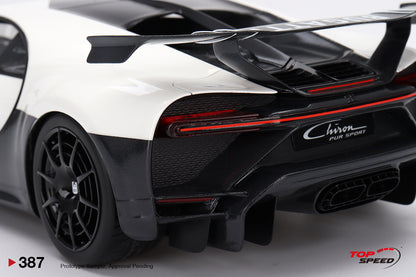 Topspeed  1:18 Bugatti Chiron Pur Sport White