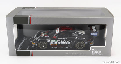 Ixo 2019 Porsche 911 991.2 GT3 R Precote Herbert Motorsport Team No 99 ADAC GT Masters 2021 Black 1:18