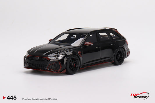 Topspeed 1:18 ABT Audi RS6 Johann Abt Signature Edition Black