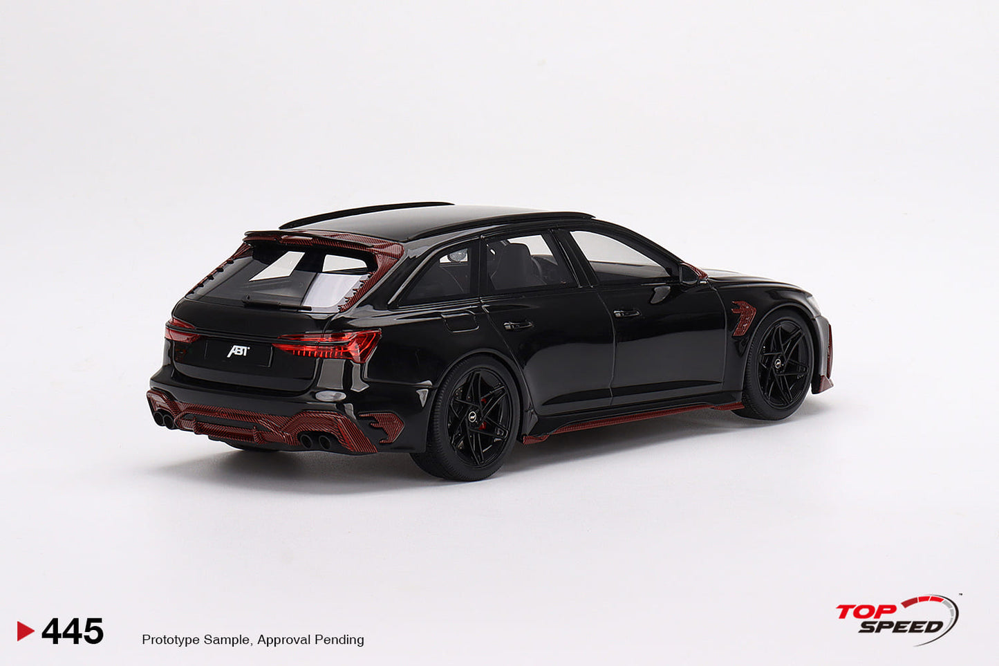 Topspeed 1:18 ABT Audi RS6 Johann Abt Signature Edition Black