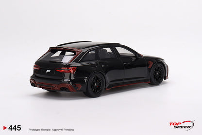 Topspeed 1:18 ABT Audi RS6 Johann Abt Signature Edition Black