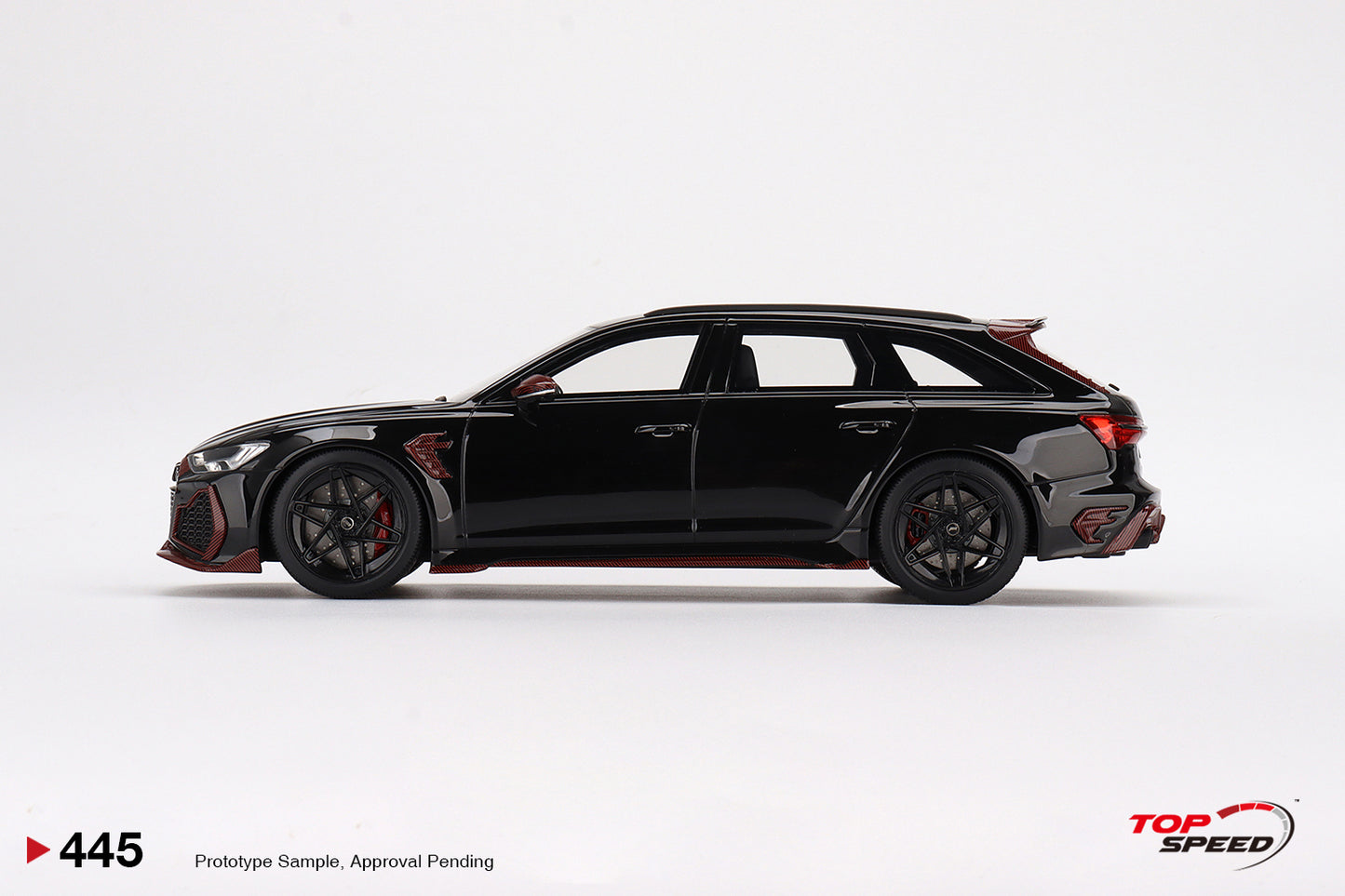 Topspeed 1:18 ABT Audi RS6 Johann Abt Signature Edition Black