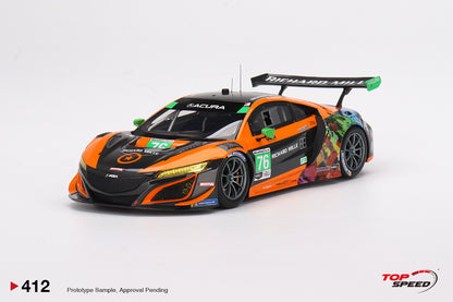 Topspeed 1:18 Acura NSX GT3 EVO #76 Compass Racing  IMSA 2021