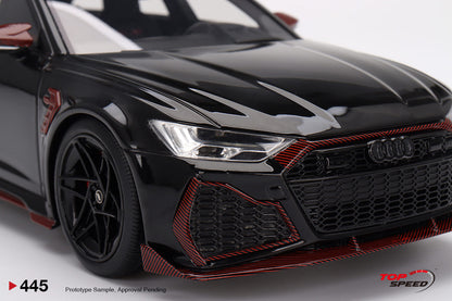 Topspeed 1:18 ABT Audi RS6 Johann Abt Signature Edition Black