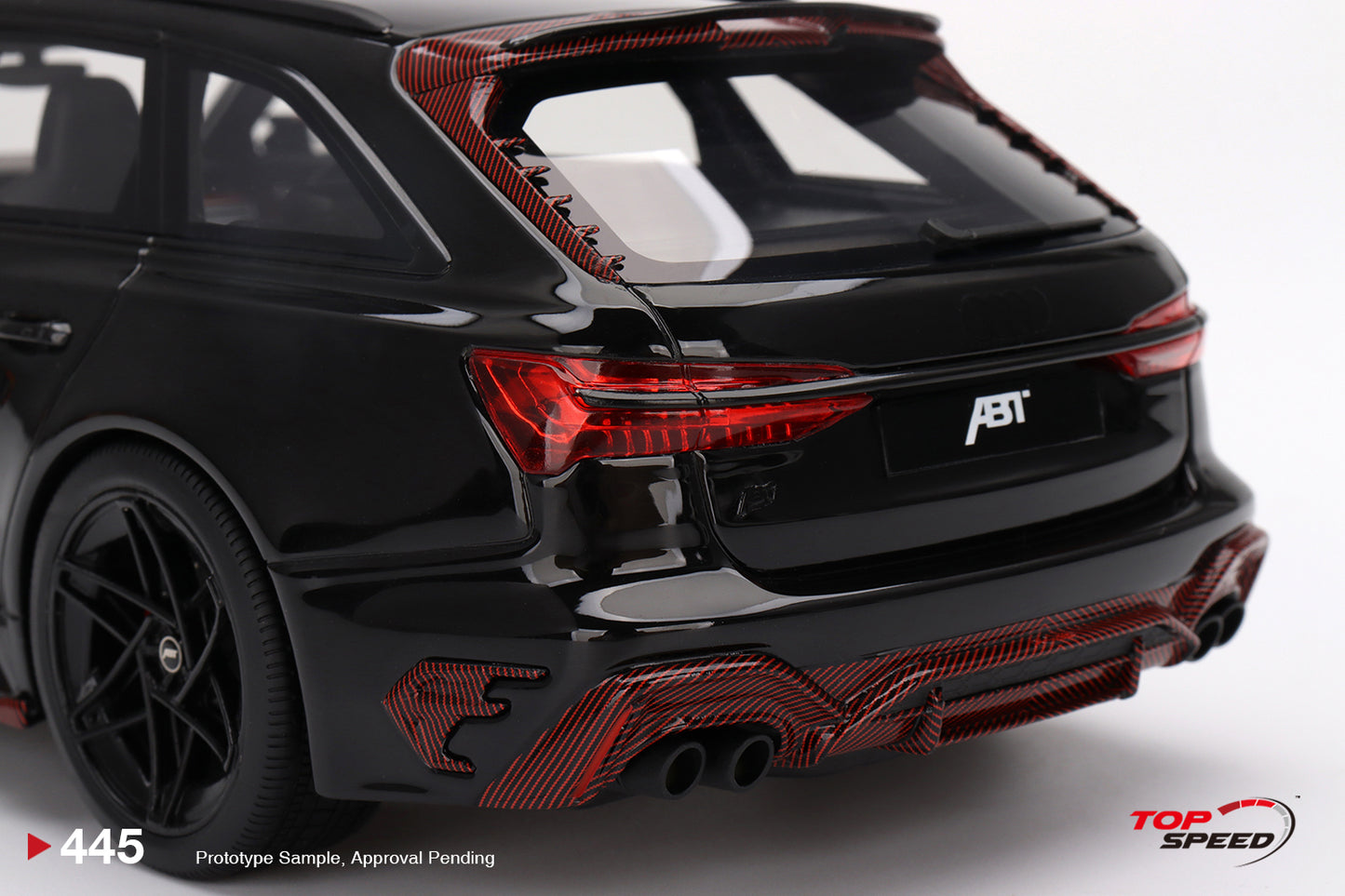 Topspeed 1:18 ABT Audi RS6 Johann Abt Signature Edition Black