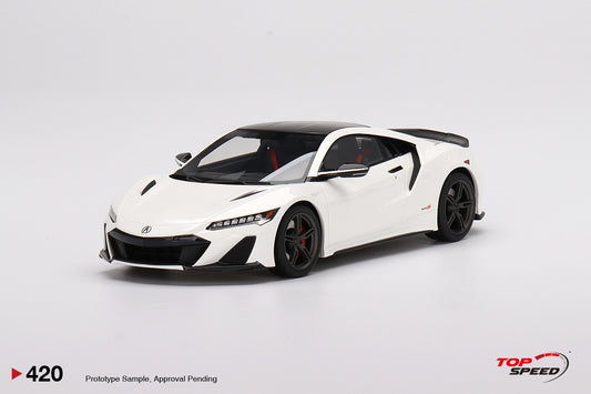 Topspeed 1:18 Acura NSX Type S 2022 130R White