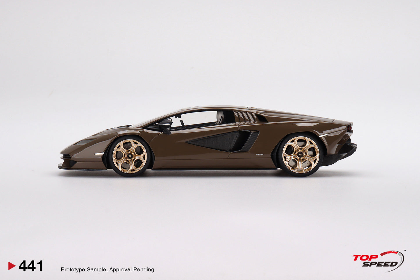 Topspeed 1:18 Lamborghini Countach LPI 800-4  Dark Bronze