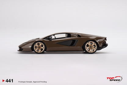 Topspeed 1:18 Lamborghini Countach LPI 800-4  Dark Bronze