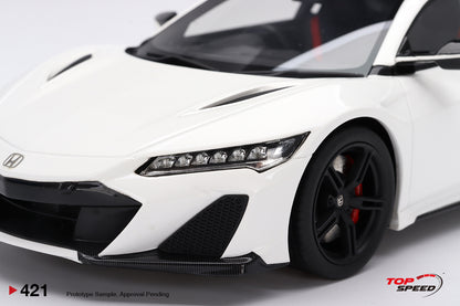 Topspeed 1:18 Honda NSX Type S 2022 130R White