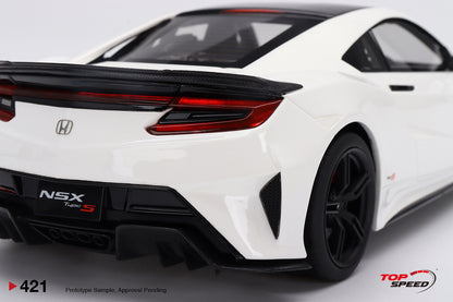 Topspeed 1:18 Honda NSX Type S 2022 130R White