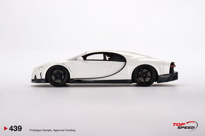 Topspeed 1:18 Bugatti Chiron Super Sport White