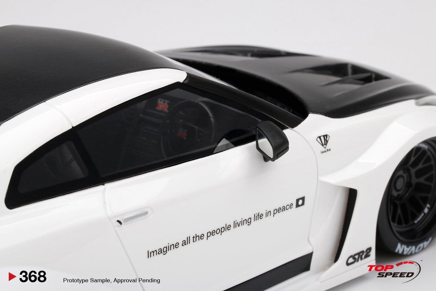 Topspeed 1:18 NISSAN LB-Silhouette WORKS GTR 35GT-RR Ver.2 White