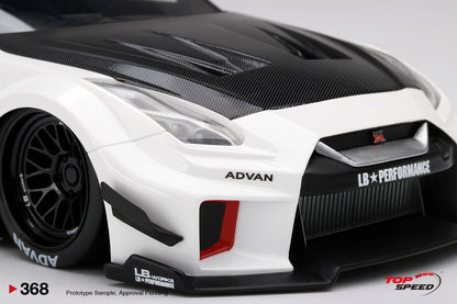 Topspeed 1:18 NISSAN LB-Silhouette WORKS GTR 35GT-RR Ver.2 White