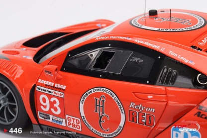 Topspeed 1:18 Acura NSX GT3 EVO22 #93 WTR Racers Edge Motorsports  2022 IMSA  Sebring 12Hr.