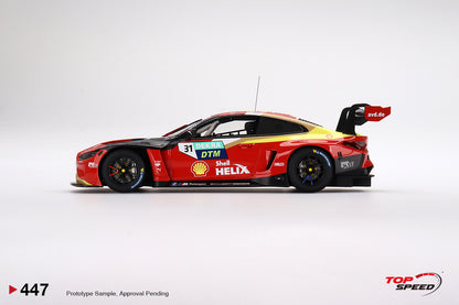 Topspeed 1:18 BMW M4 GT3 #31 Schubert Motorsport 2022 DTM Lausitzring Winner