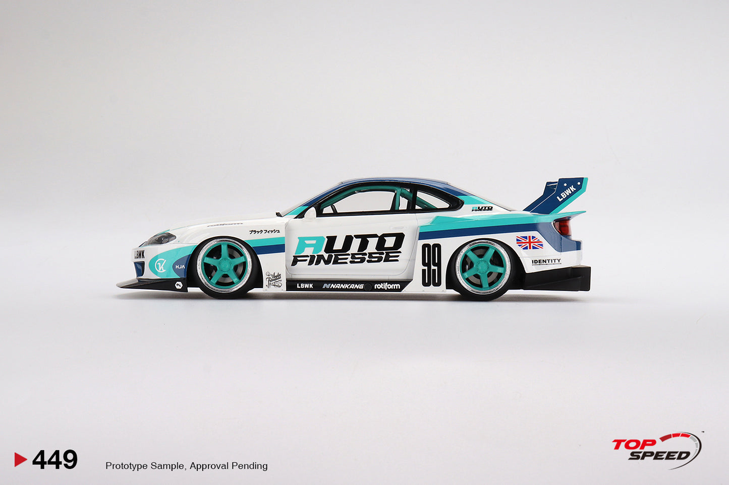 Topspeed 1:18 Nissan LB-Super Silhouette S15 SILVIA Auto Finesse