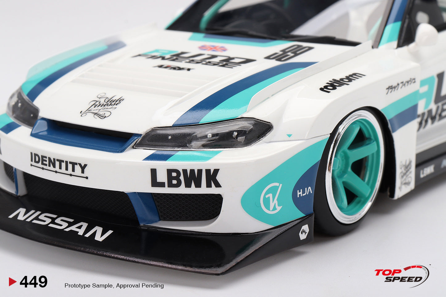 Topspeed 1:18 Nissan LB-Super Silhouette S15 SILVIA Auto Finesse