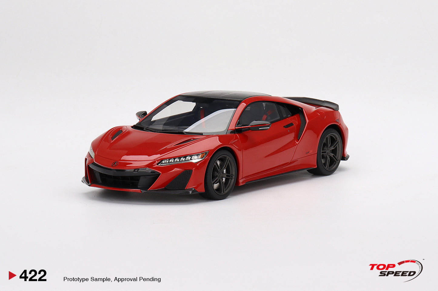 Topspeed 1:18 Acura NSX Type S 2022 Curva Red LHD