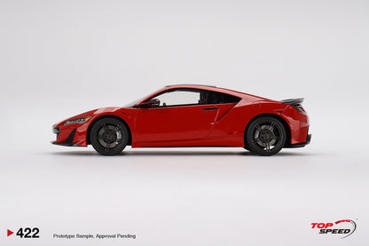 Topspeed 1:18 Acura NSX Type S 2022 Curva Red LHD