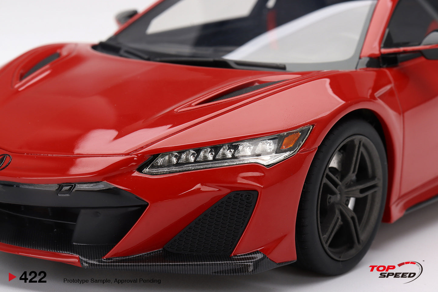 Topspeed 1:18 Acura NSX Type S 2022 Curva Red LHD